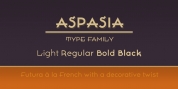 Aspasia font download