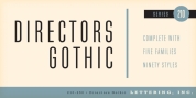 Directors Gothic font download