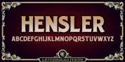LHF Hensler font download