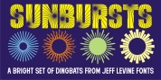 Sunbursts JNL font download