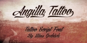Angilla Tattoo font download