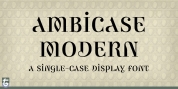Ambicase Modern font download