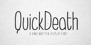Quick Death font download