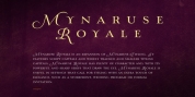 Mynaruse Royale font download