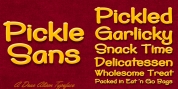 Pickle Sans font download
