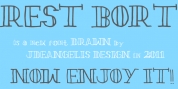 REST BORT font download