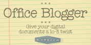 Office Blogger font download