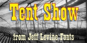 Tent Show JNL font download