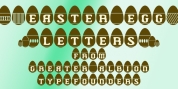 Easter Egg Letters font download