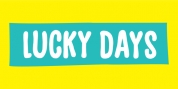 Lucky Days font download