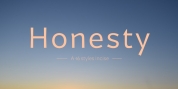 Honesty font download