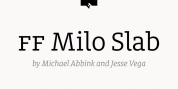 FF Milo Slab font download