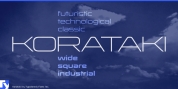 Korataki font download