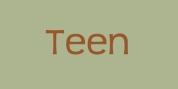 Teen font download