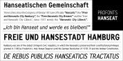 Hanseat font download