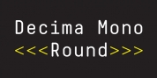 Decima Mono Round font download