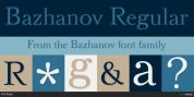 Bazhanov font download