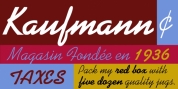 Kaufmann font download