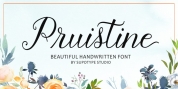 Pruistine Script font download