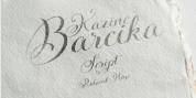 Kazincbarcika Script font download
