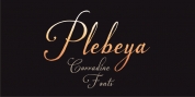 Plebeya font download