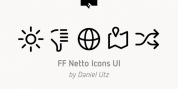 FF Netto Icons UI font download
