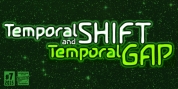Temporal Shift and Temporal Gap font download