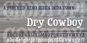 Dry Cowboy font download
