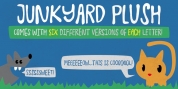 Junkyard Plush font download