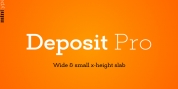 Deposit Pro font download