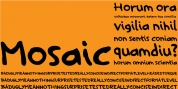 Mosaic font download
