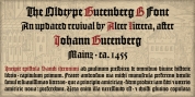 Gutenberg B font download