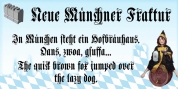 Neue Muenchner Fraktur font download