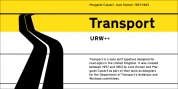 Transport font download