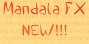 Mandala FX font download