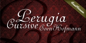 Perugia Cursive font download