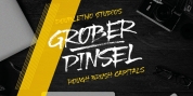 XXII Grober Pinsel font download