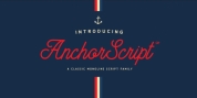 Anchor Script font download