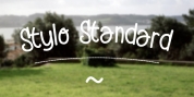 Stylo Standard font download