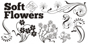 Soft Flowers font download