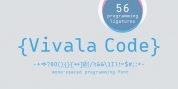 Vivala Code font download