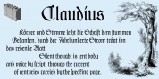 Claudius font download