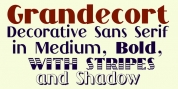 Grandecort font download