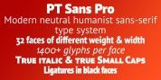 PT Sans Pro font download