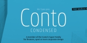 Conto Condensed font download