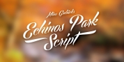 Echinos Park Script font download