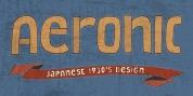 Aeronic font download