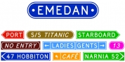Emedan font download