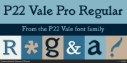 P22 Vale font download