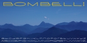 Bombelli Light Hand font download